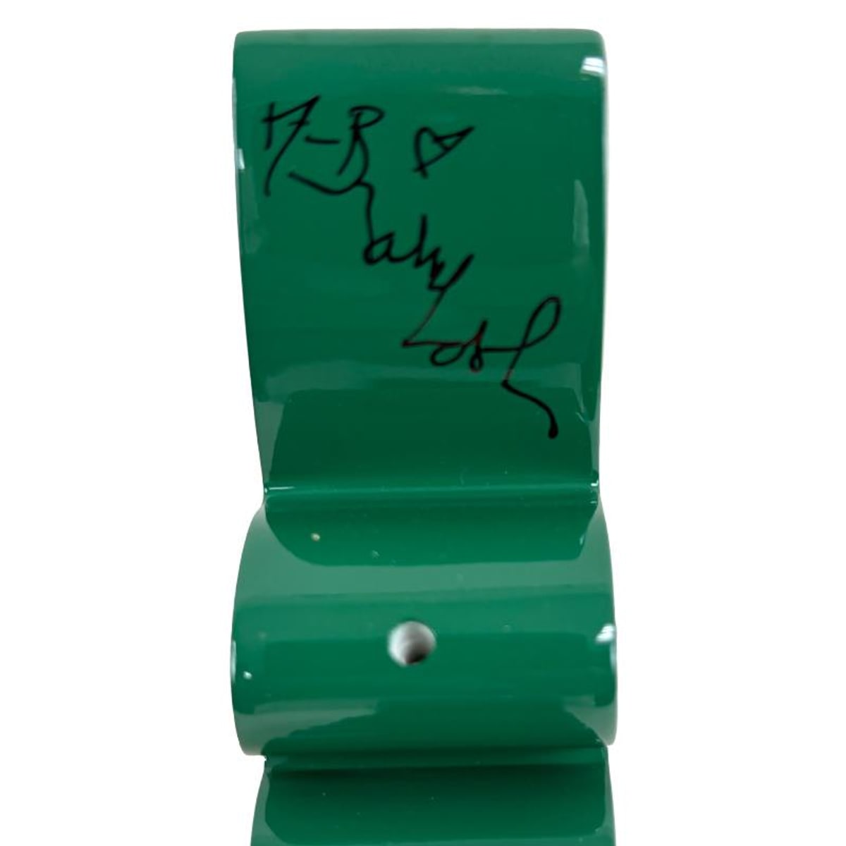 Mr Brainwash, "Life is Beautiful (GREEN)" Limited Edition Resin Sculpture, Numbered and Hand Signed with Certificate of Authenticity.