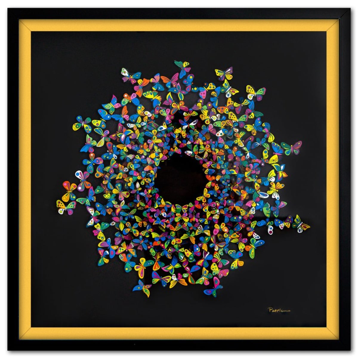 Patricia Govezensky, "Sunlight" Limited Edition 3D Multilayered Woodcut, Hand Signed with Letter of Authenticity.