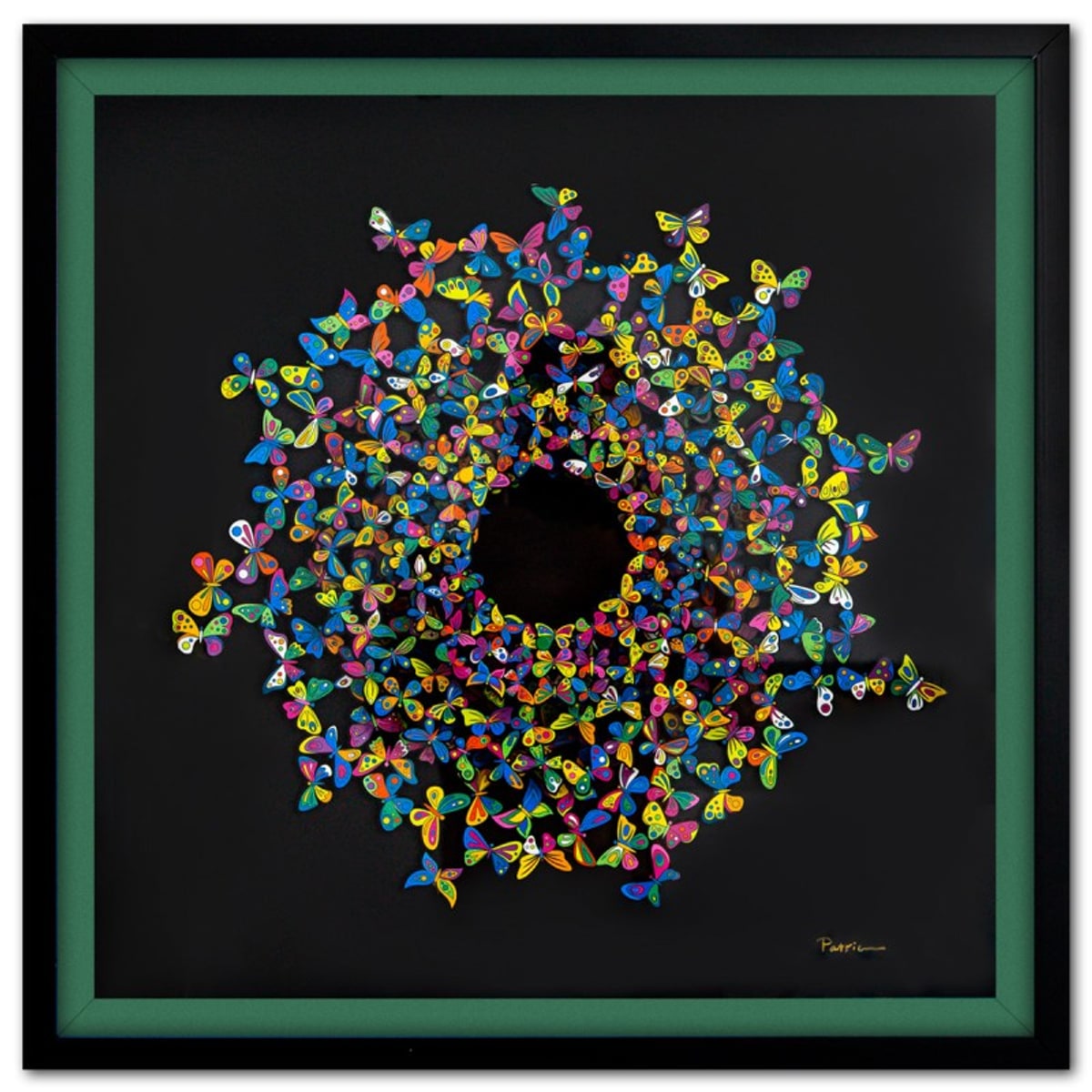 Patricia Govezensky, "Sunlight" Limited Edition 3D Multilayered Woodcut, Hand Signed with Letter of Authenticity.
