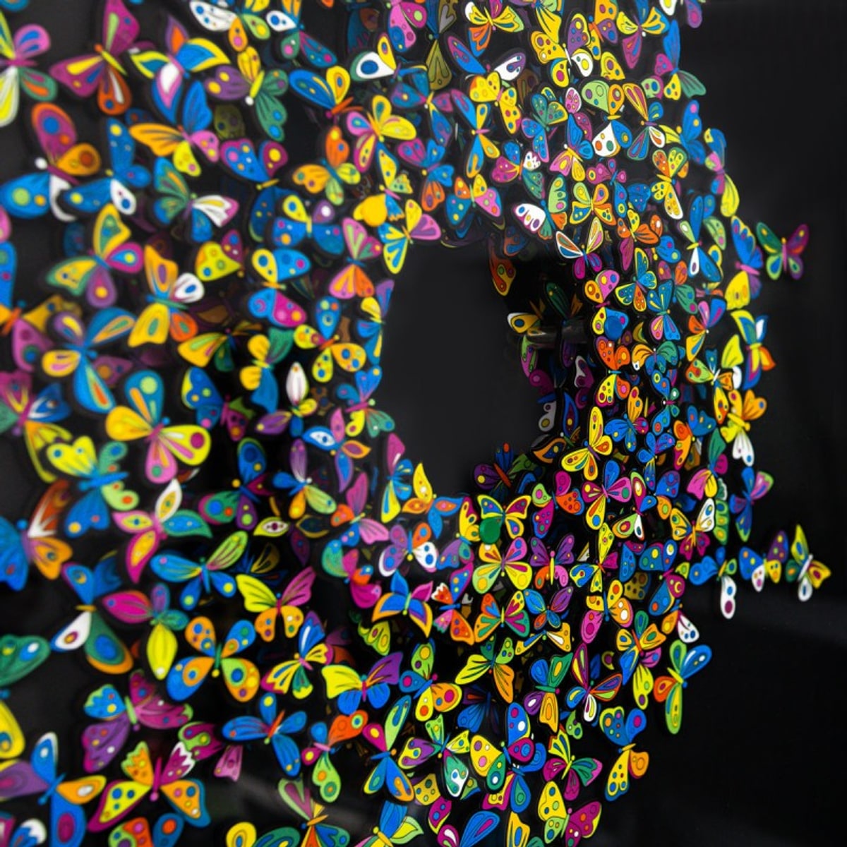 Patricia Govezensky, "Sunlight" Limited Edition 3D Multilayered Woodcut, Hand Signed with Letter of Authenticity.