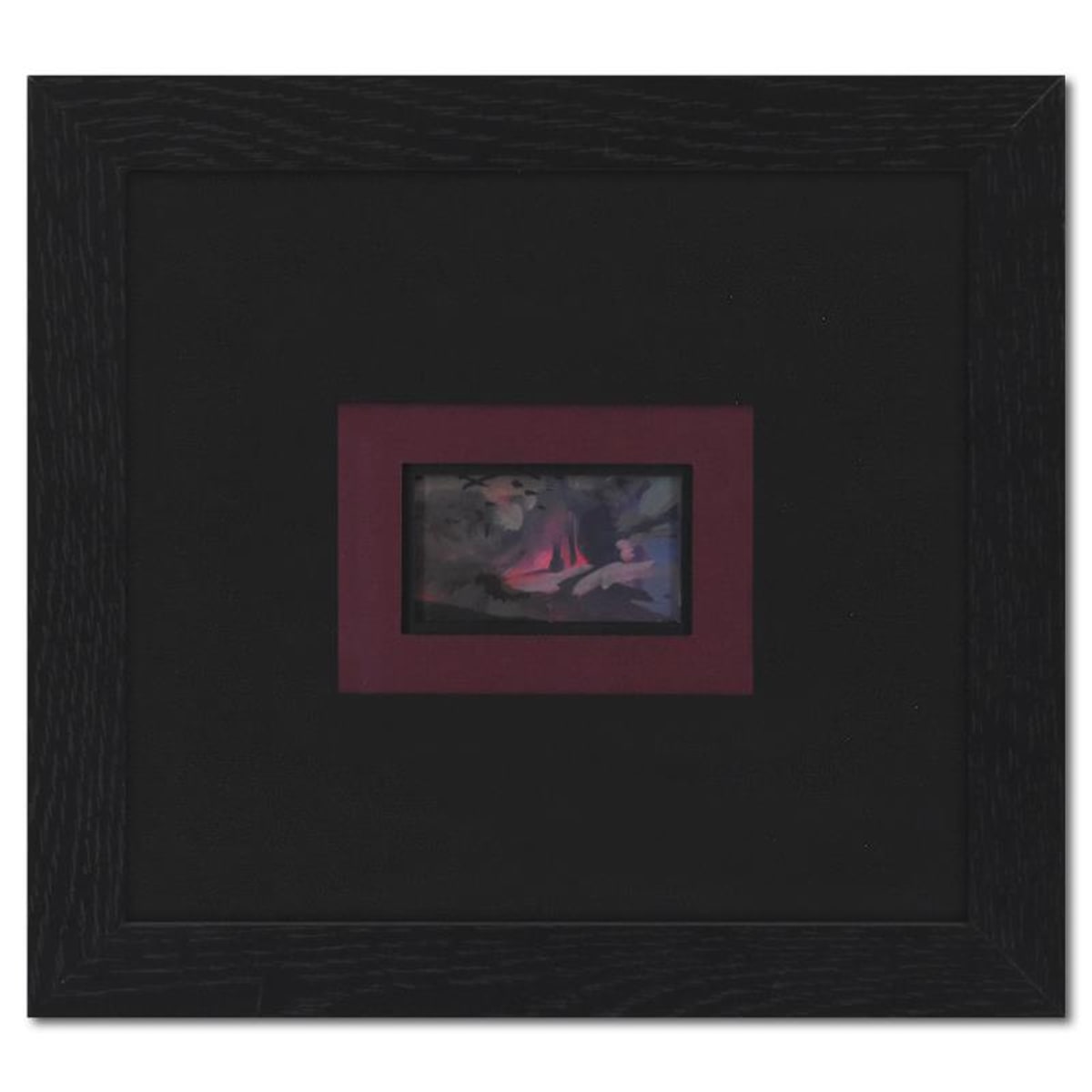 Marvel Comics, Framed Original Story Board Production Painting with Letter of Authenticity.