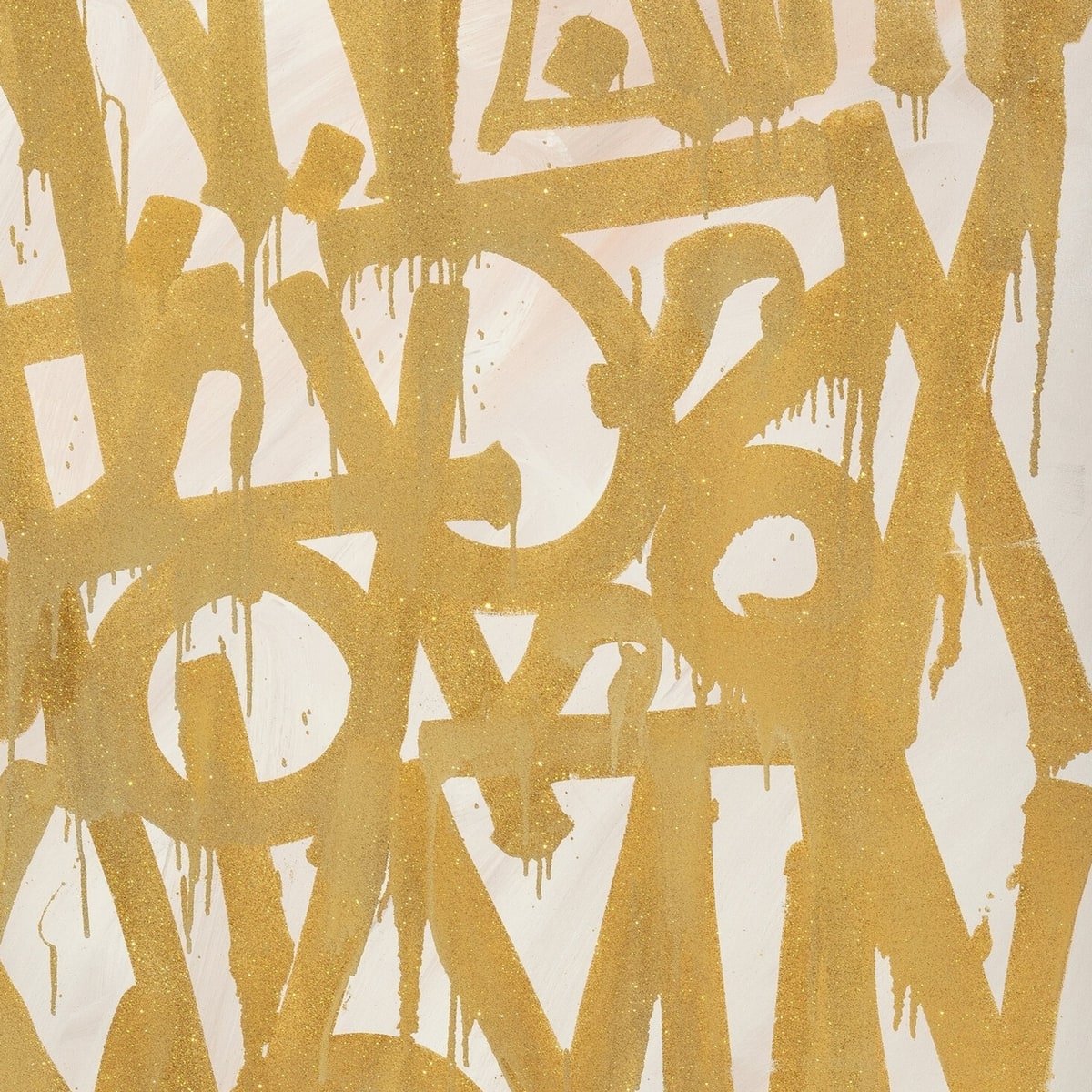 RETNA- Acrylic and Crystalline on Canvas "The Old Standard"